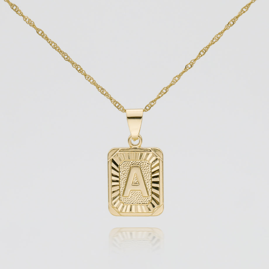 Classic Initial Necklace | PRYA