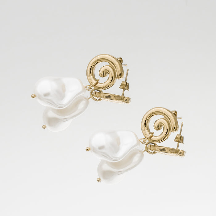 Boucles d'oreilles en perles Rumi