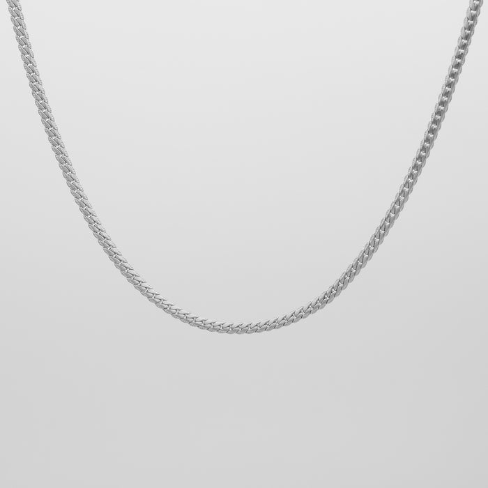 Zuri Hammered Curb Chain