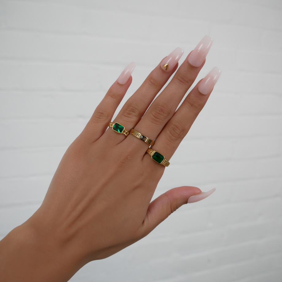 Verstellbarer kubanischer Callie-Ring