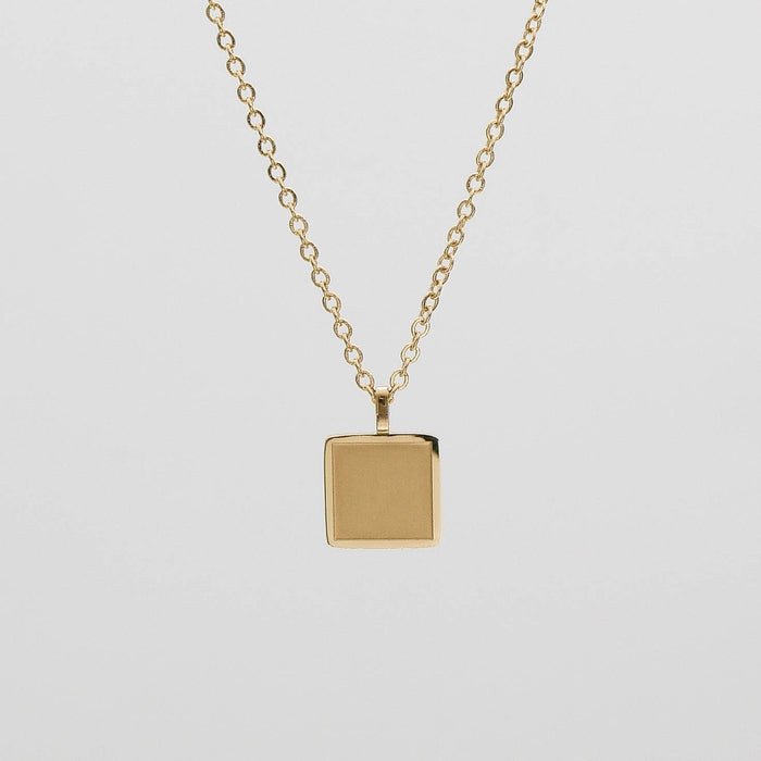 Demi Dainty Tablet Necklace