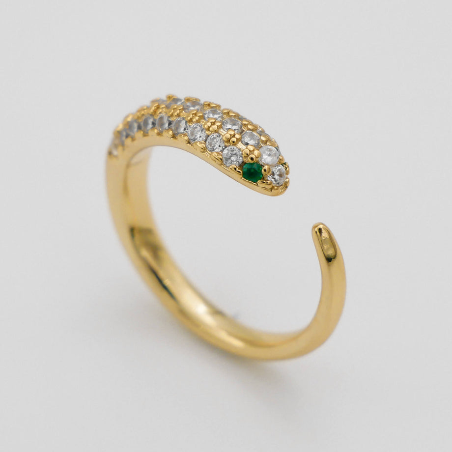 Bague serpent ajustable Emmy
