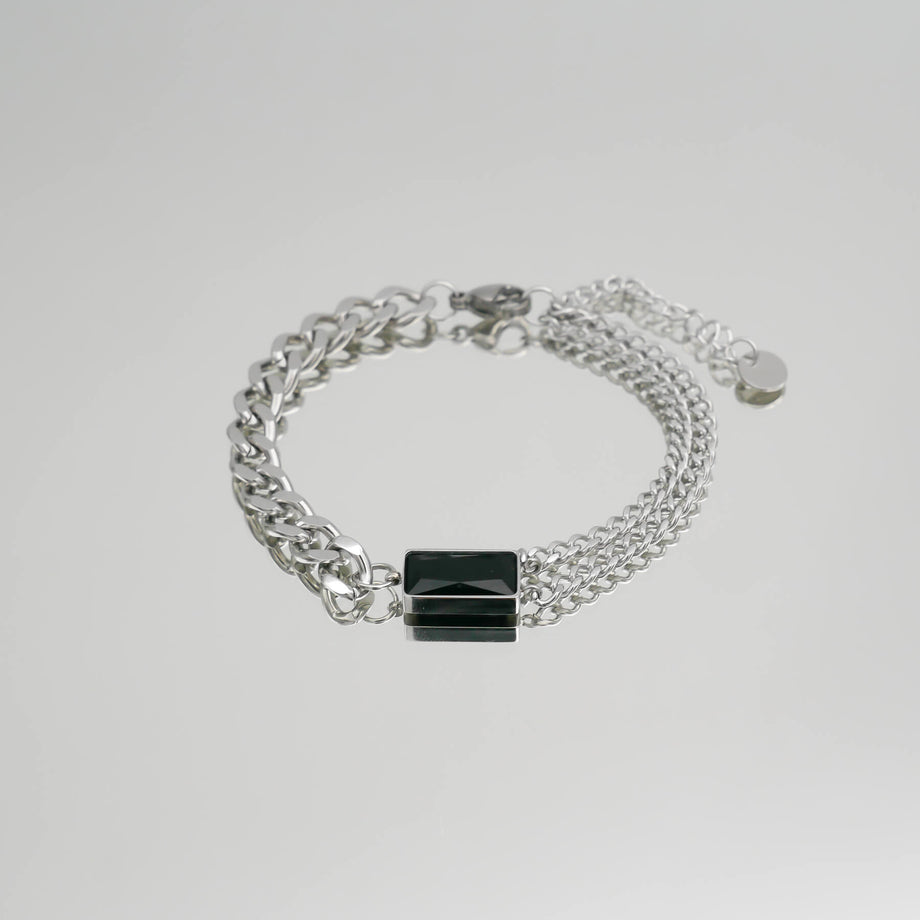 Callie Cuban Contrast Bracelet