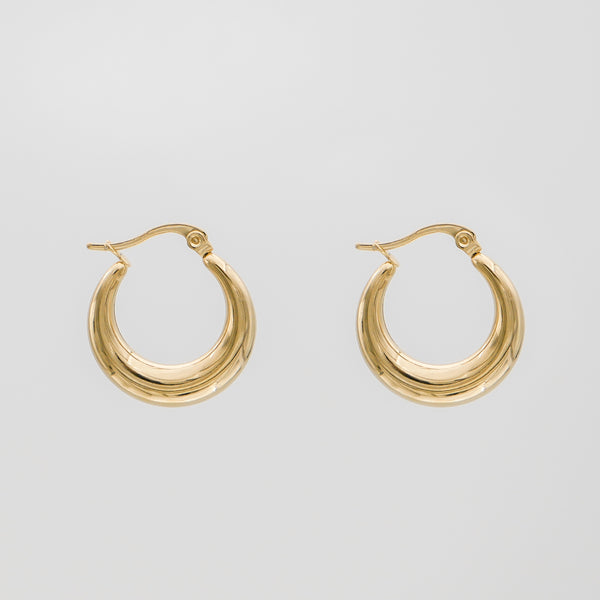 Lina Hoop Earrings | Gold