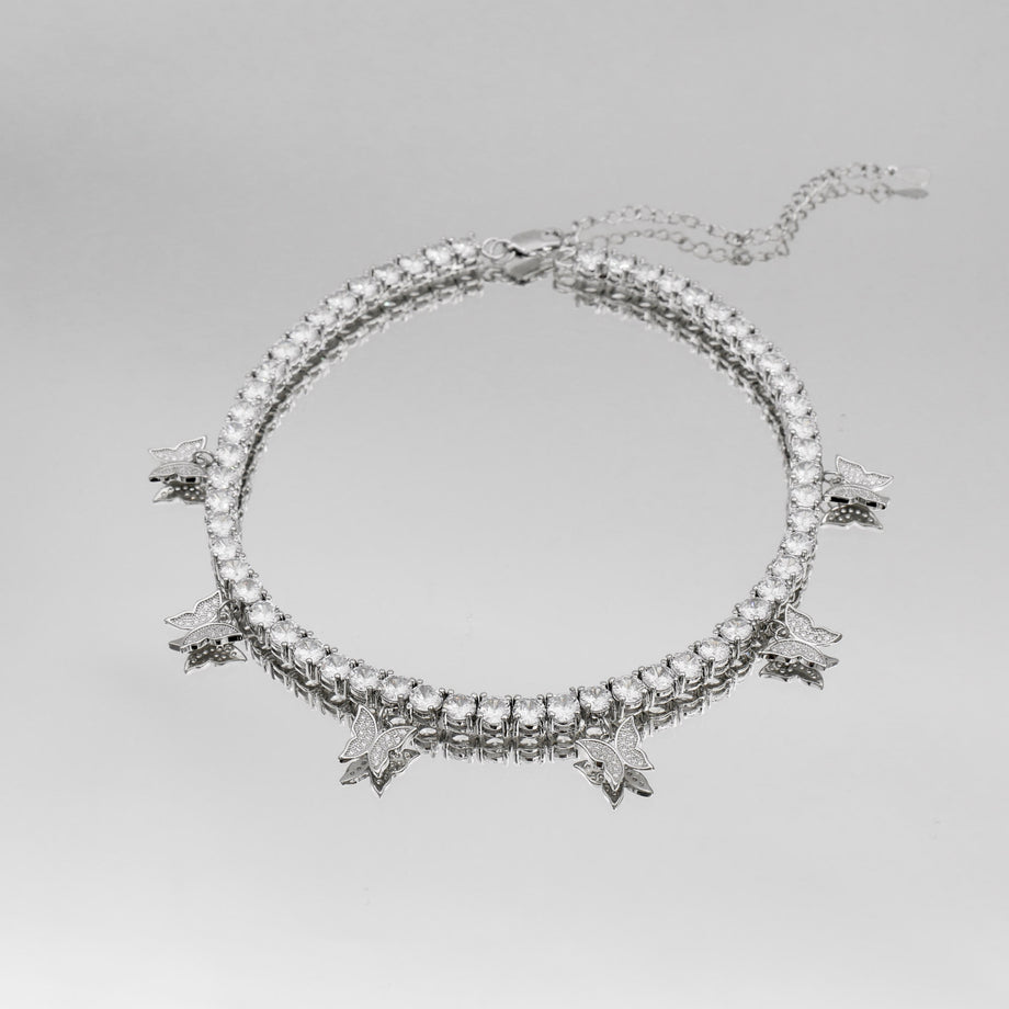 Butterfly Tennis CZ Choker | PRYA™