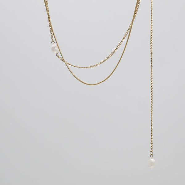 Grace Pearl Layered Necklace