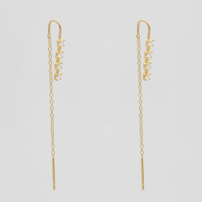 CZ Drop earrings