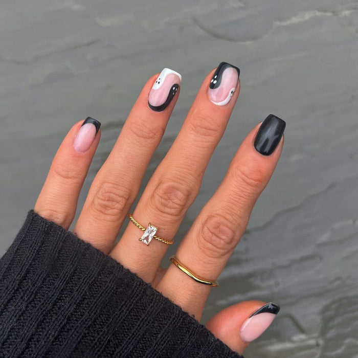 PRYA - Anaya Curve Squiggle Band Ring