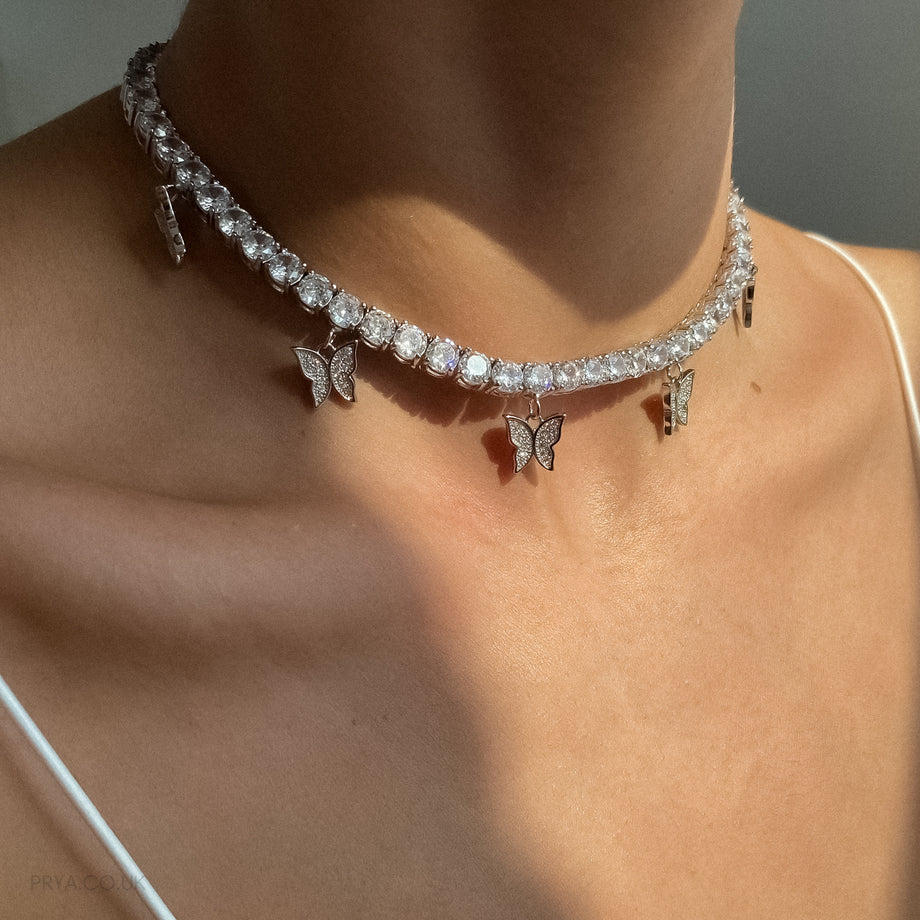 Icy Butterfly CZ Choker | PRYA™ | PRYA