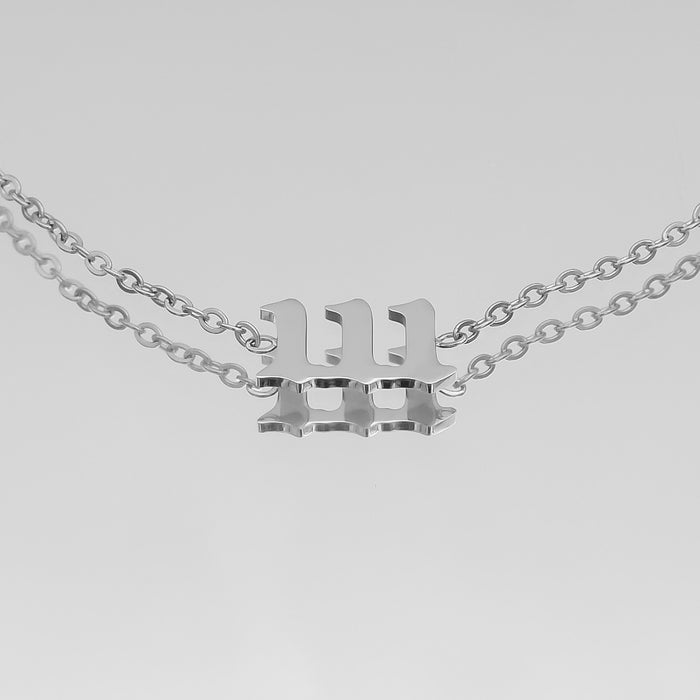 Bracelet de Cheville Chiffre d'Ange