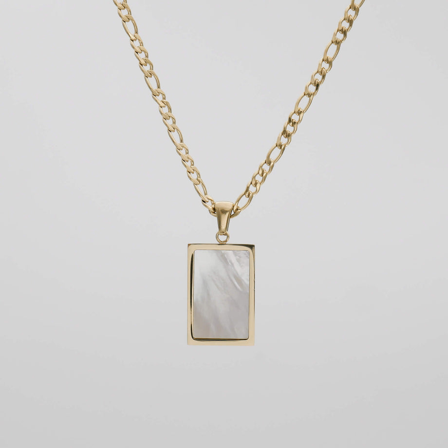 Saraya Opal Tablet-Halskette