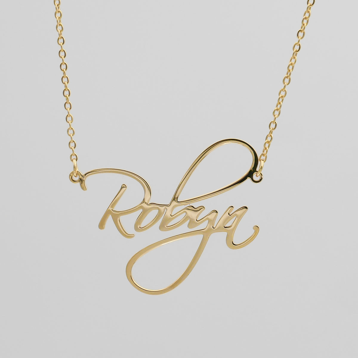Milan Custom Name Necklace PRYA Jewellery Personalised