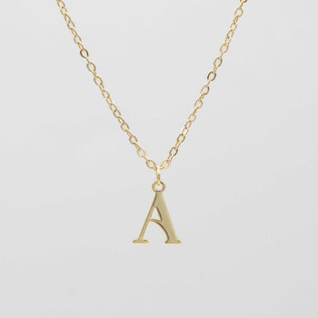 Dubai Initial Necklace