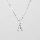 Dubai Initial Necklace