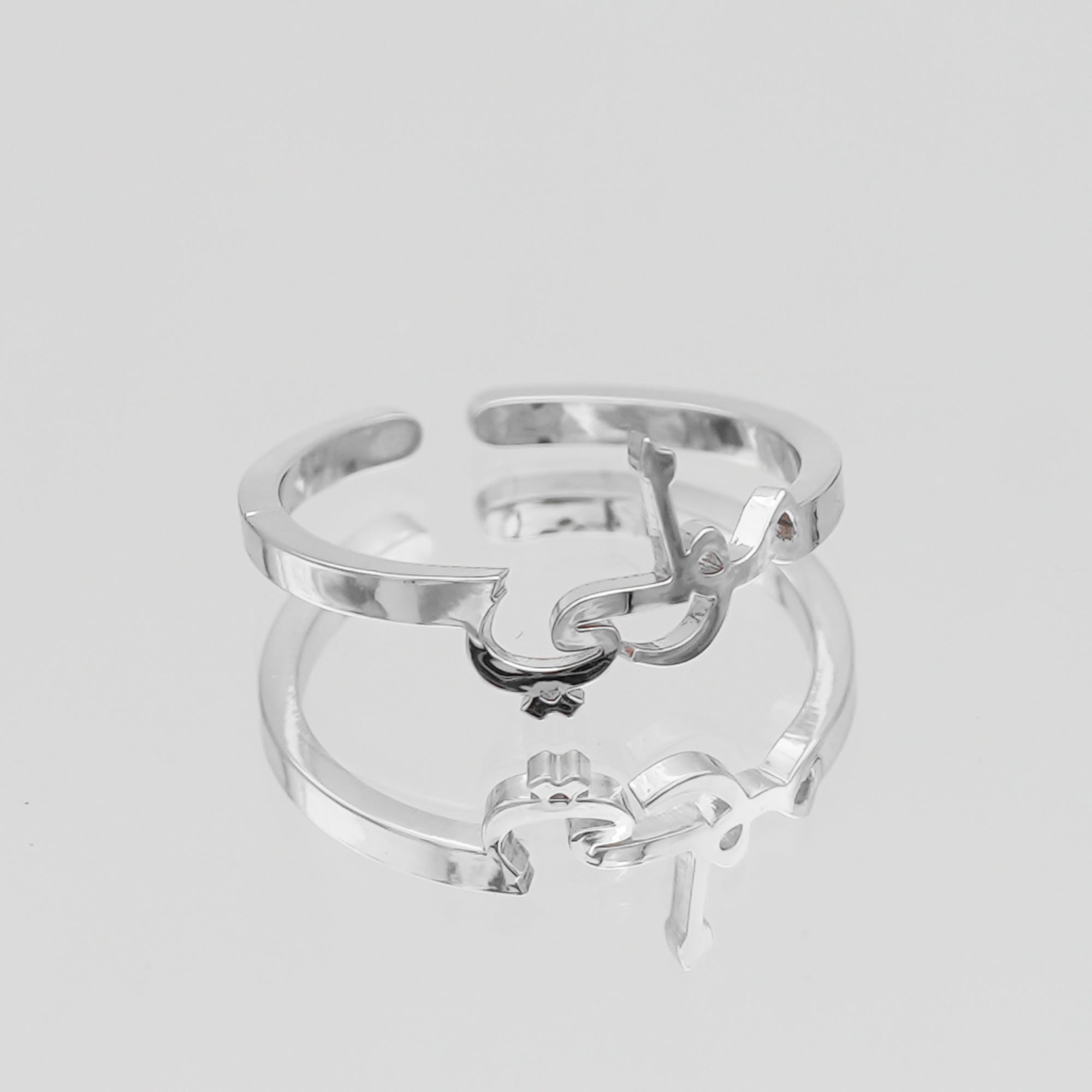 Arabic Custom Name Ring Personalised Jewellery PRYA Arabic custom name ring personalised jewellery prya