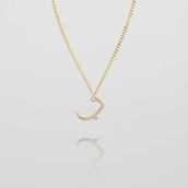 Arabic Initial Necklace