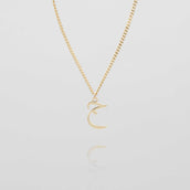 Arabic Initial Necklace