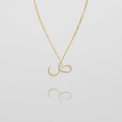 Arabic Initial Necklace