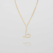 Arabic Initial Necklace