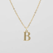 Dubai Initial Necklace