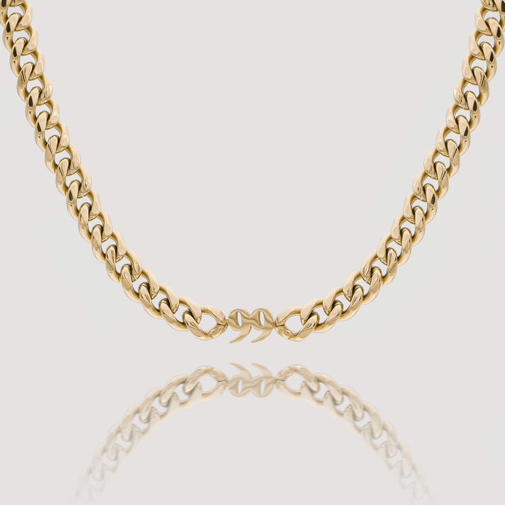 personalised 18k gold plated birth year choker necklace