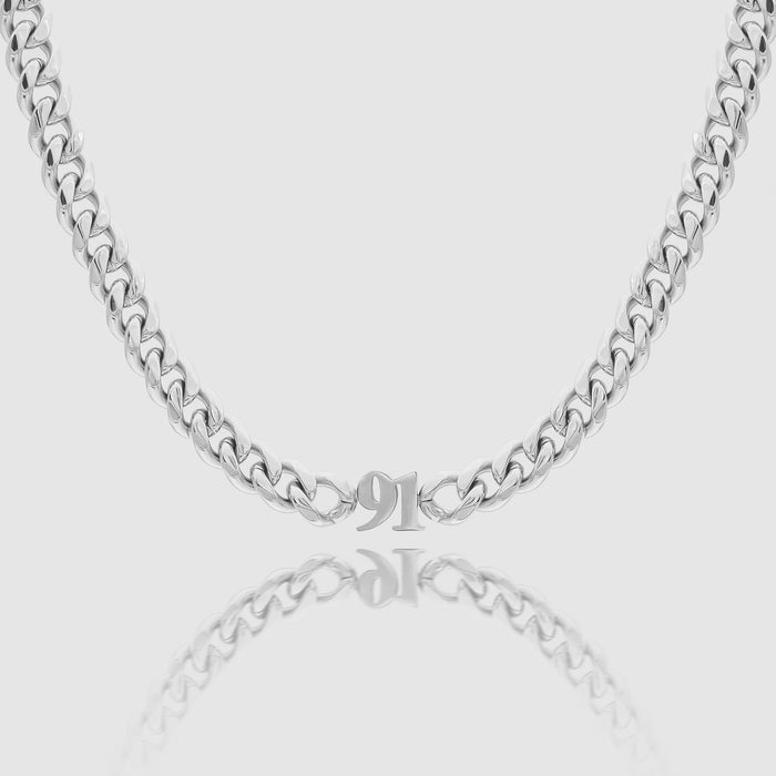 Birth Year Choker Necklace