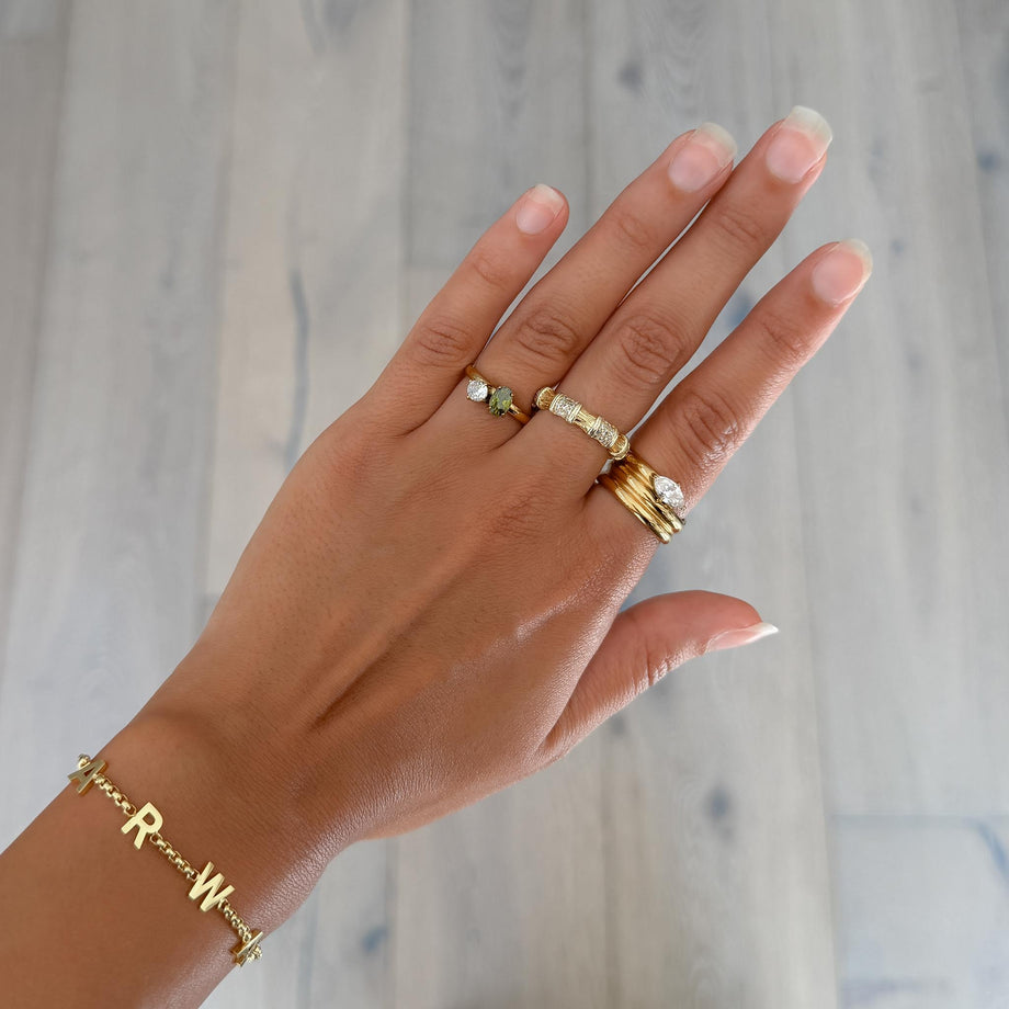 Celeste Toi et Moi Ring