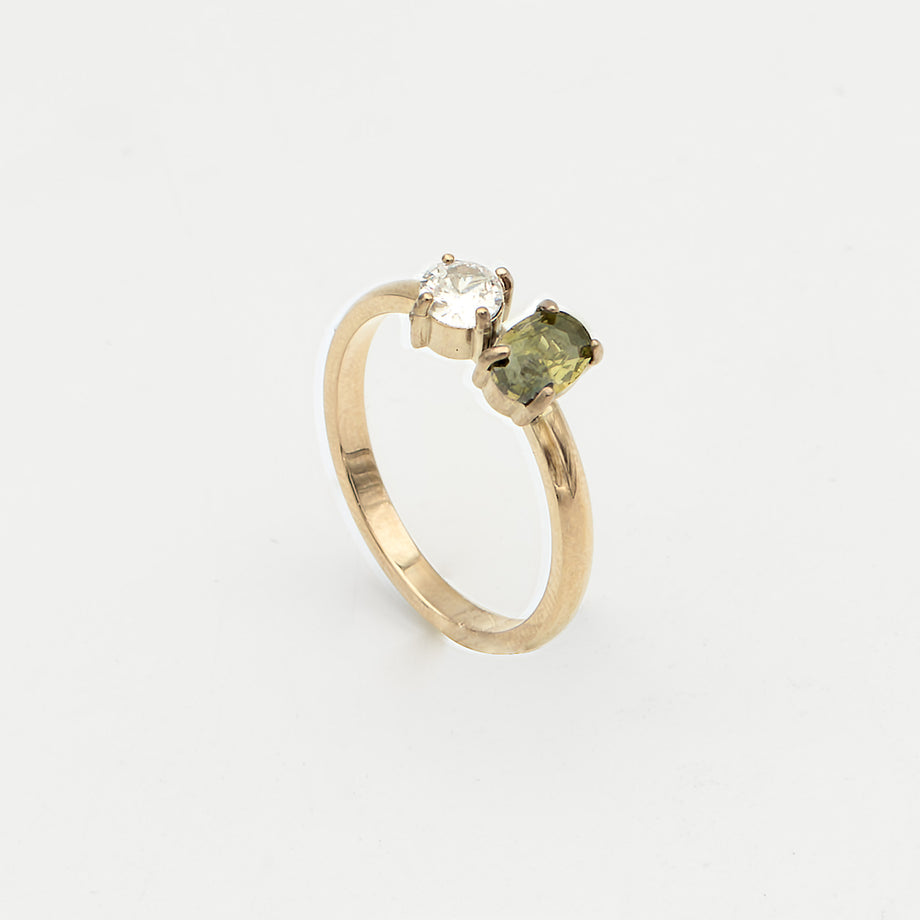 Celeste Toi et Moi Ring