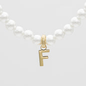 Classic Pearl Initial Necklace