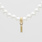 Classic Pearl Initial Necklace