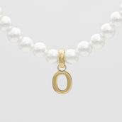 Classic Pearl Initial Necklace