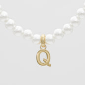 Classic Pearl Initial Necklace