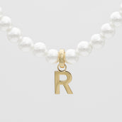 Classic Pearl Initial Necklace