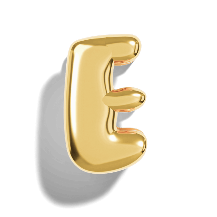 Micro Bubble Initial Necklace