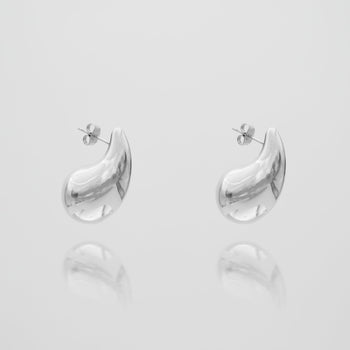 ella drop earrings silver plated from prya