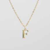 Dubai Initial Necklace