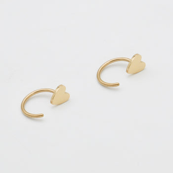 Harper Half Hoop Earrings