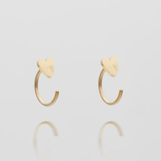 Harper Half Hoop Earrings