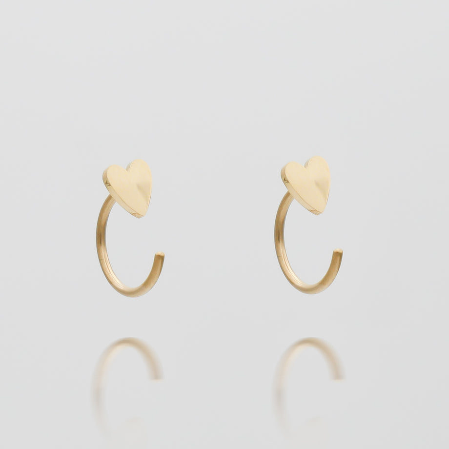 Harper Half Hoop Earrings