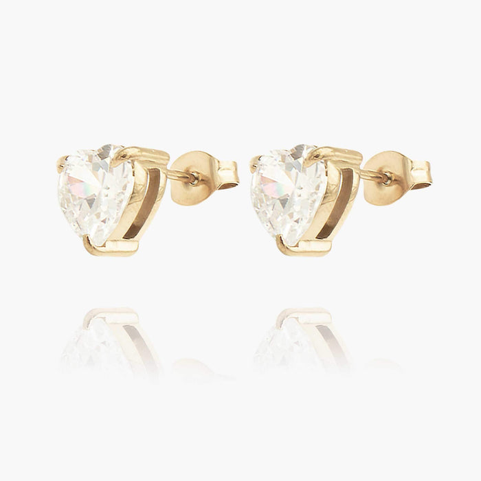 Heart Stud Earrings