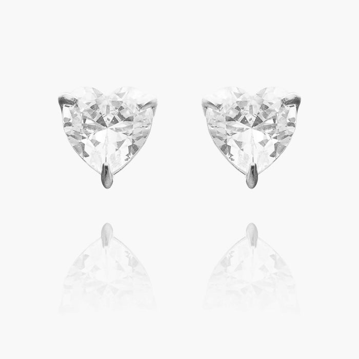 Heart Stud Earrings