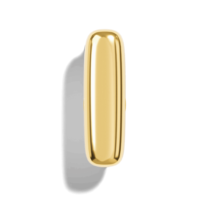 Micro Bubble Initial Necklace