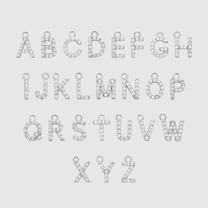 Pave Letter (O-Ring) - Bundle Item