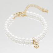 ICY Pearl Initial Anklet