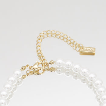 ICY Pearl Initial Anklet