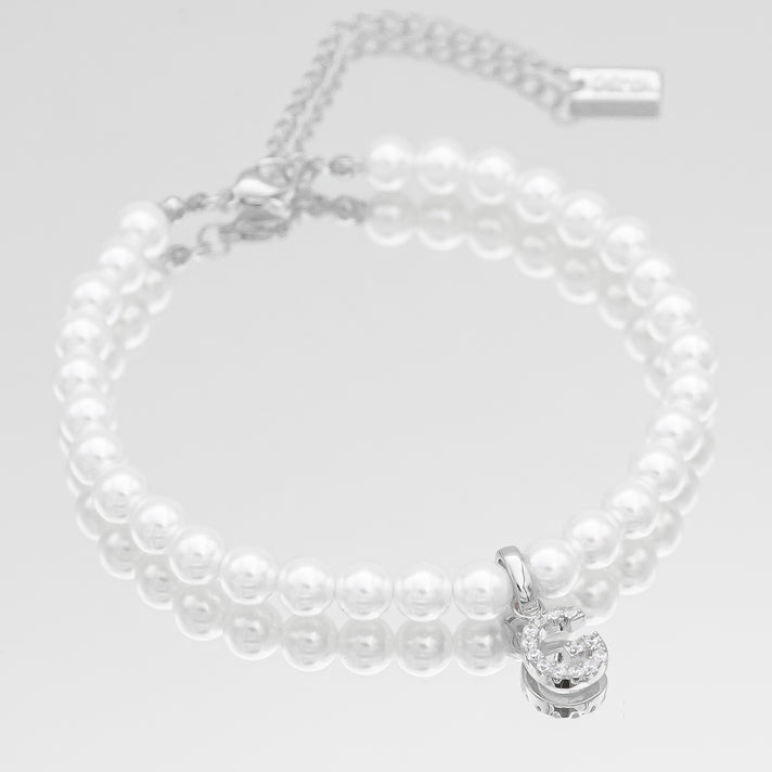 ICY Pearl Initial Anklet