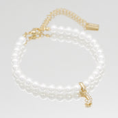 ICY Pearl Initial Anklet