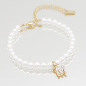 ICY Pearl Initial Anklet