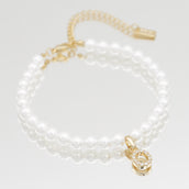 ICY Pearl Initial Anklet