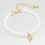 ICY Pearl Initial Anklet